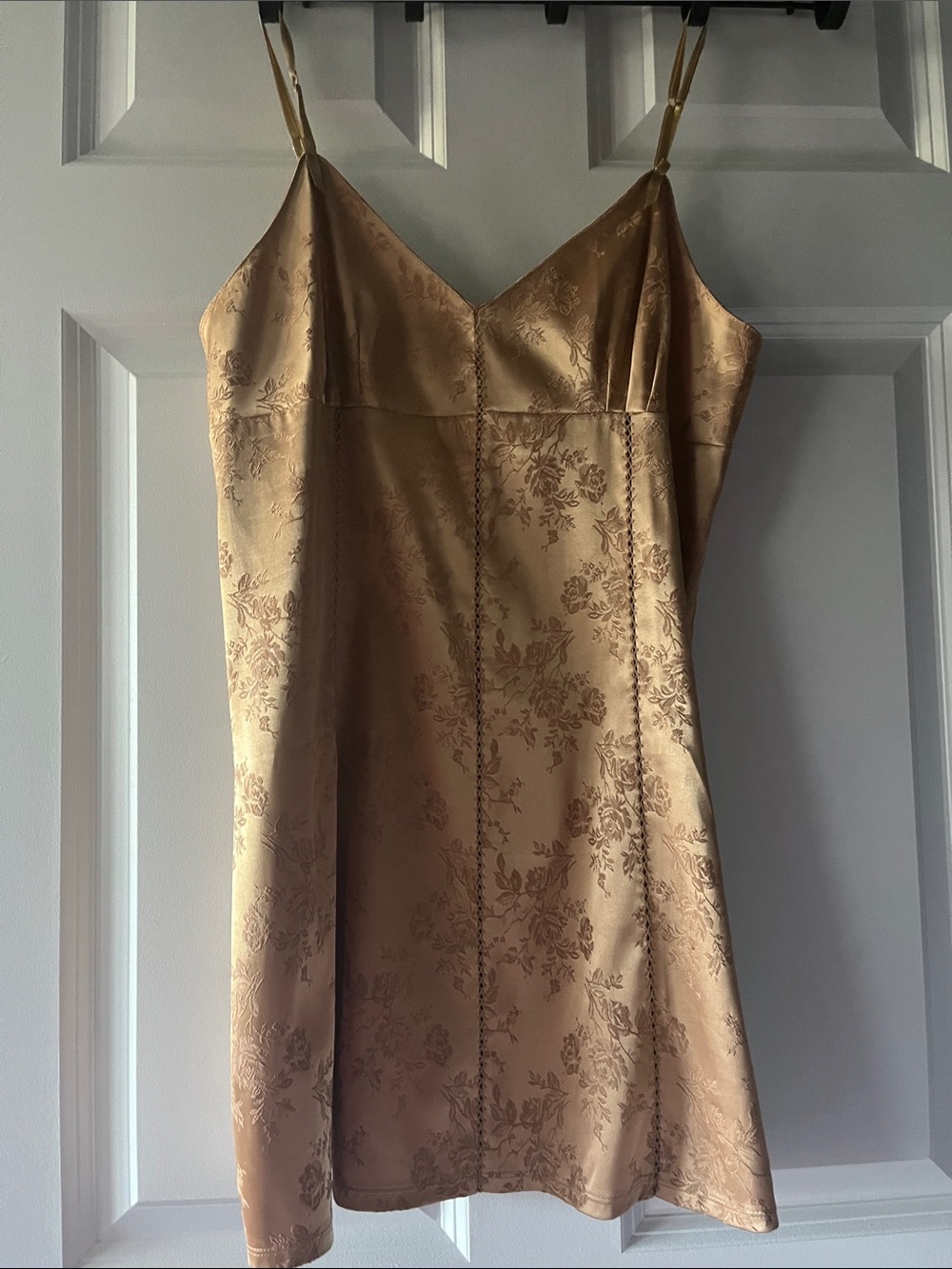 Gorgeous Gold Mini Gown